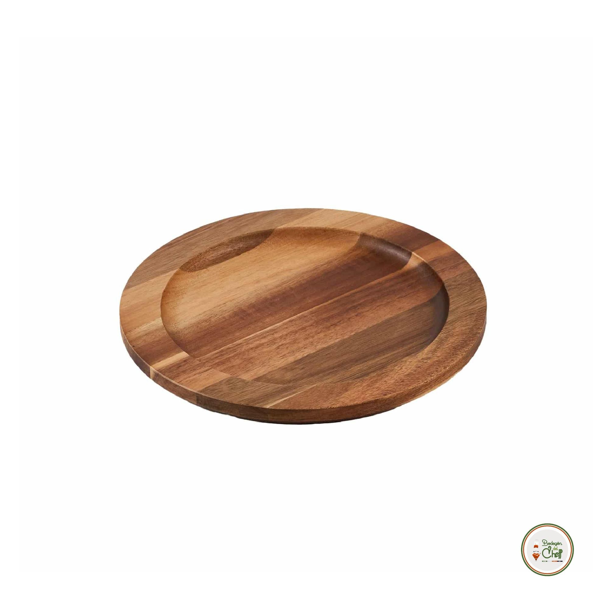 BASE MADERA CAZUELA 16 CM ACACIA 7.5"