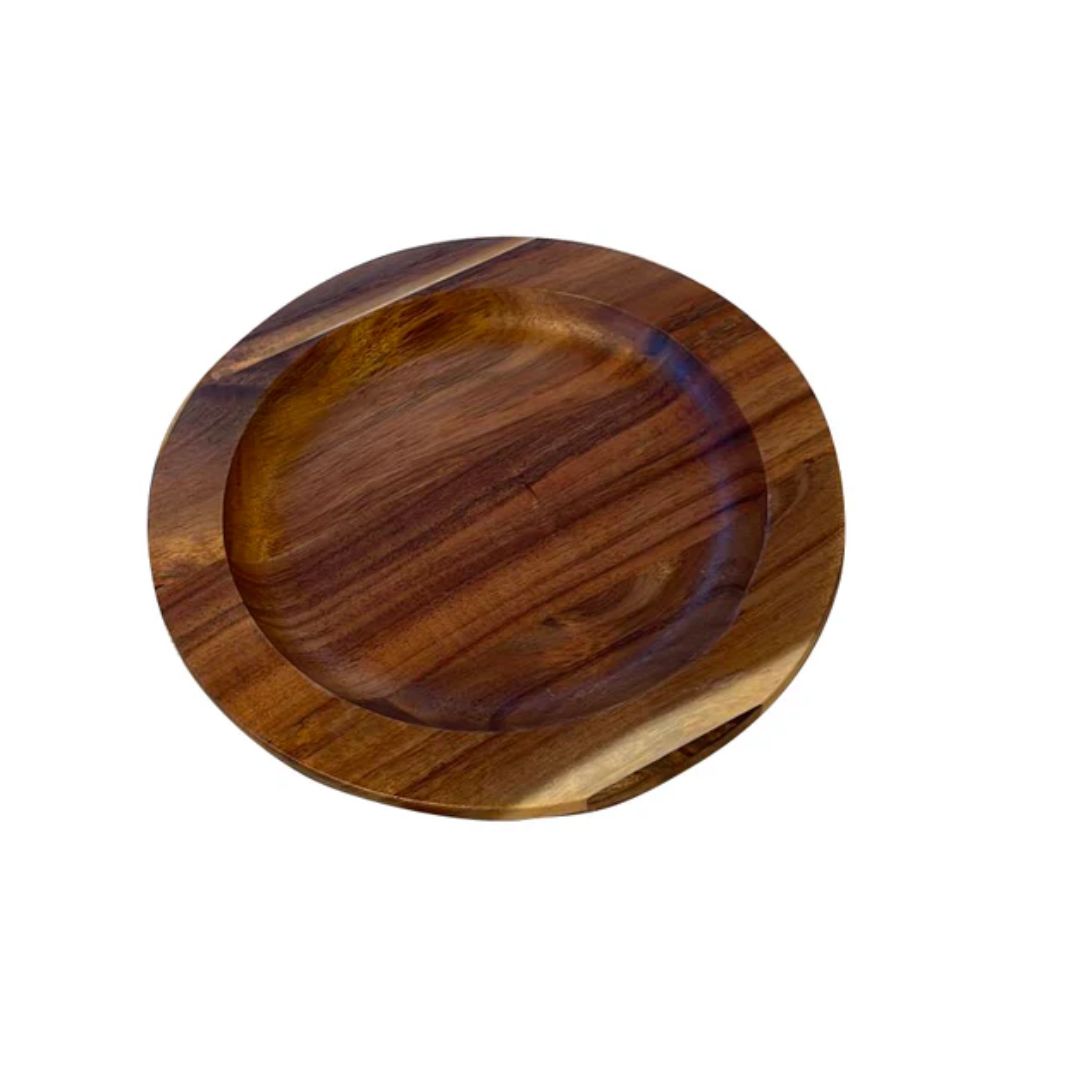 BASE MADERA ACACIA PLATO 20CM VICTORIA