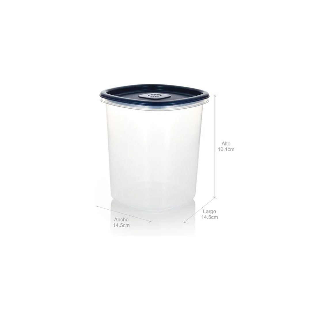 RECIPIENTE PLUS ALTO 1.5L AZUL