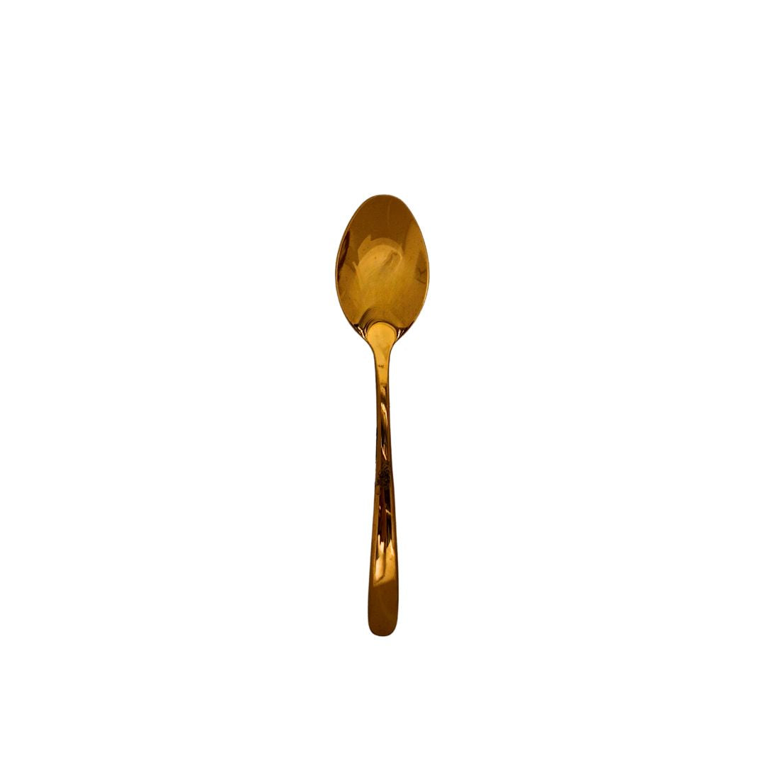 CUCHARA DE POSTRE DORADA LACELLIER