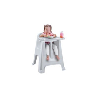 SILLA-COMEDOR PARA BEBE GRIS RIMAX