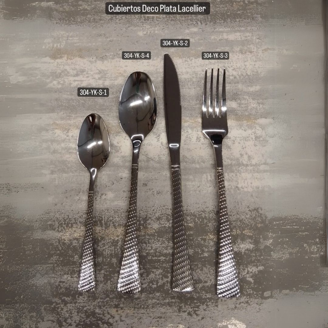 TENEDOR DECO PLATA LACELLIER