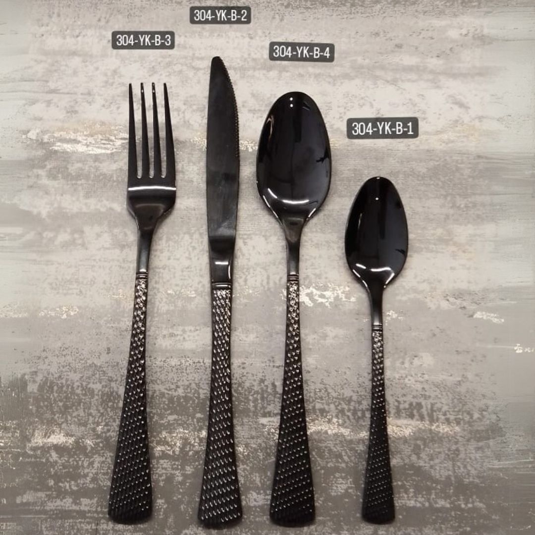 TENEDOR DECO NEGRO LACELLEIR