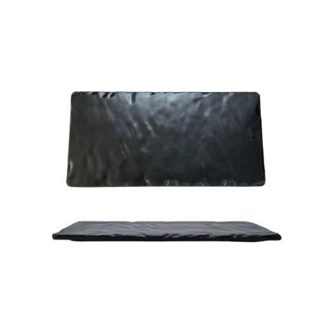 BANDEJA RECTA FORMA 35X18 MELA NEG TRAD