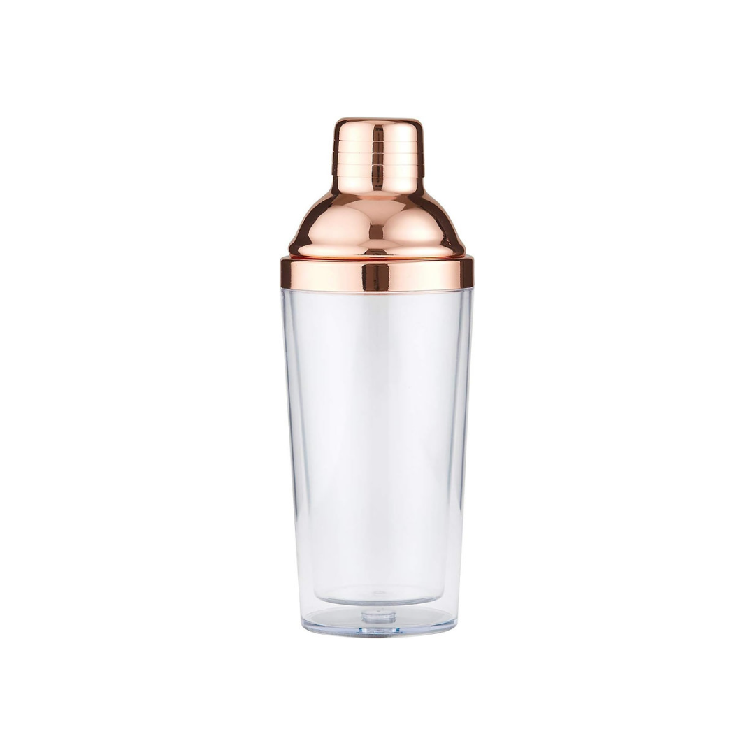 COCTELERA VIDRIO BRONCE 500 ML