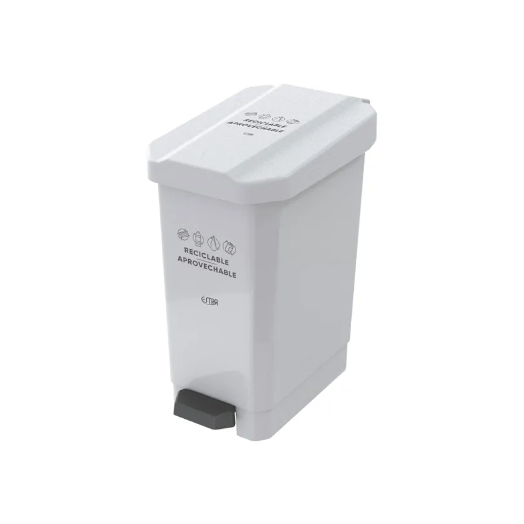 PAPELERA ESTRABINS PEDAL 10L
