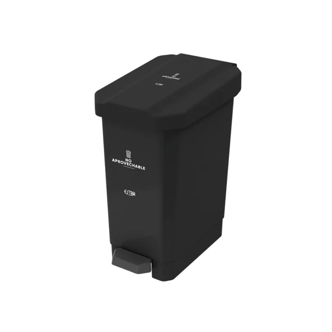 PAPELERA ESTRABINS PEDAL 10L