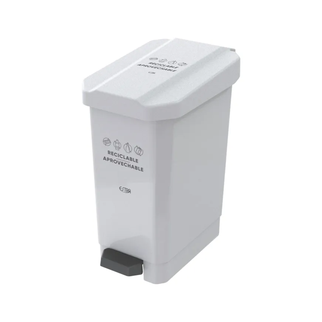 PAPELERA ESTRABINS PEDAL 22L