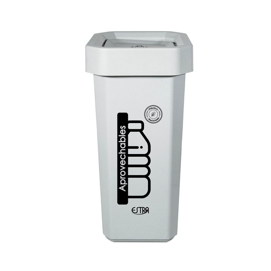 PAPELERA ECOBINS VAIVEN 53L