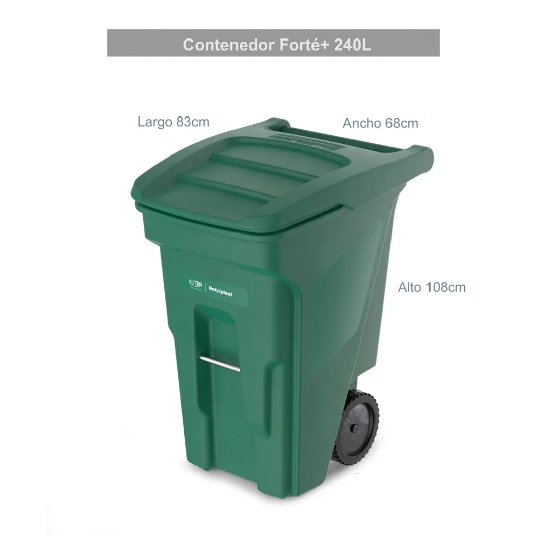 CONTENEDOR FORTE 240LT ESTRA