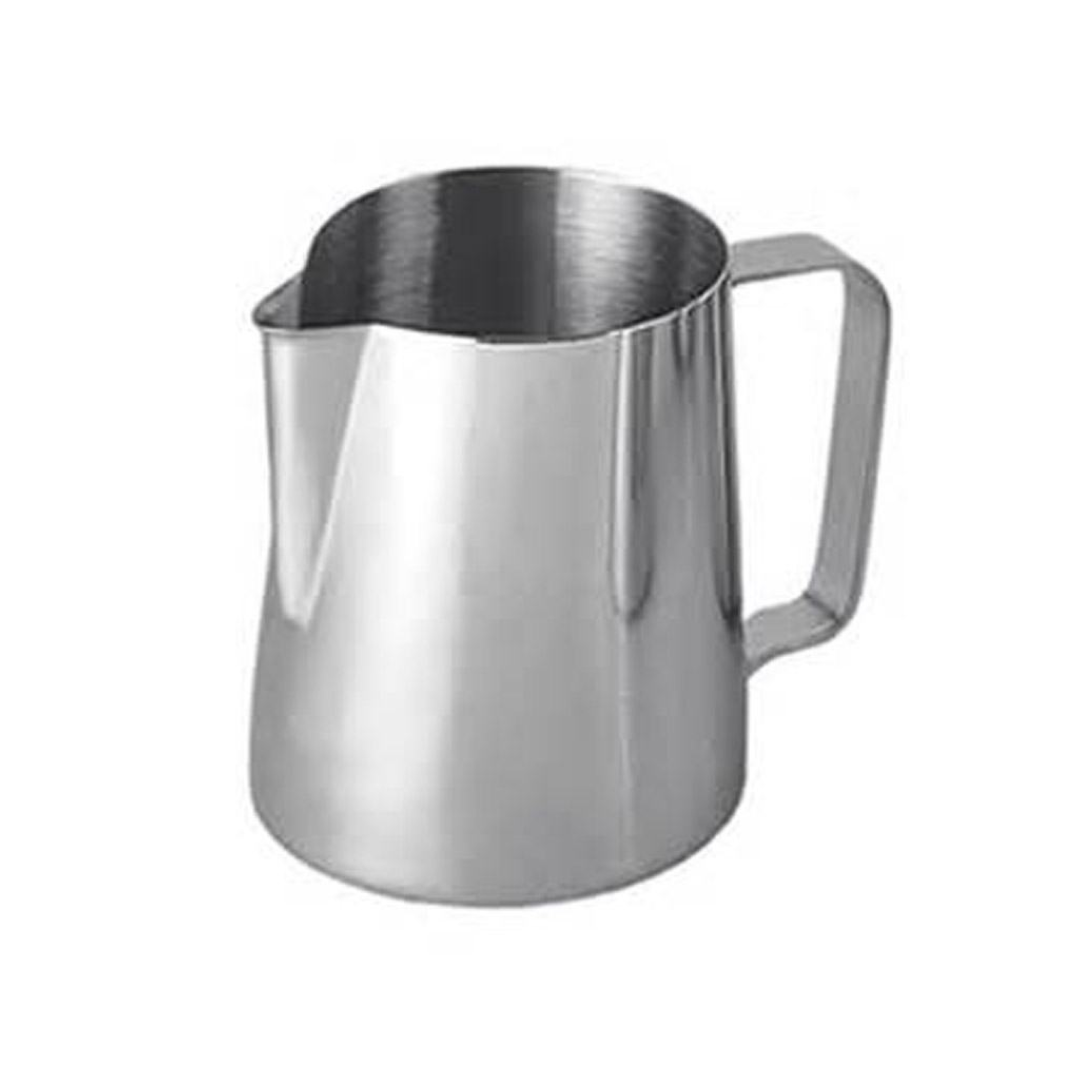 JARRA LATTE ACERO PLATEADA