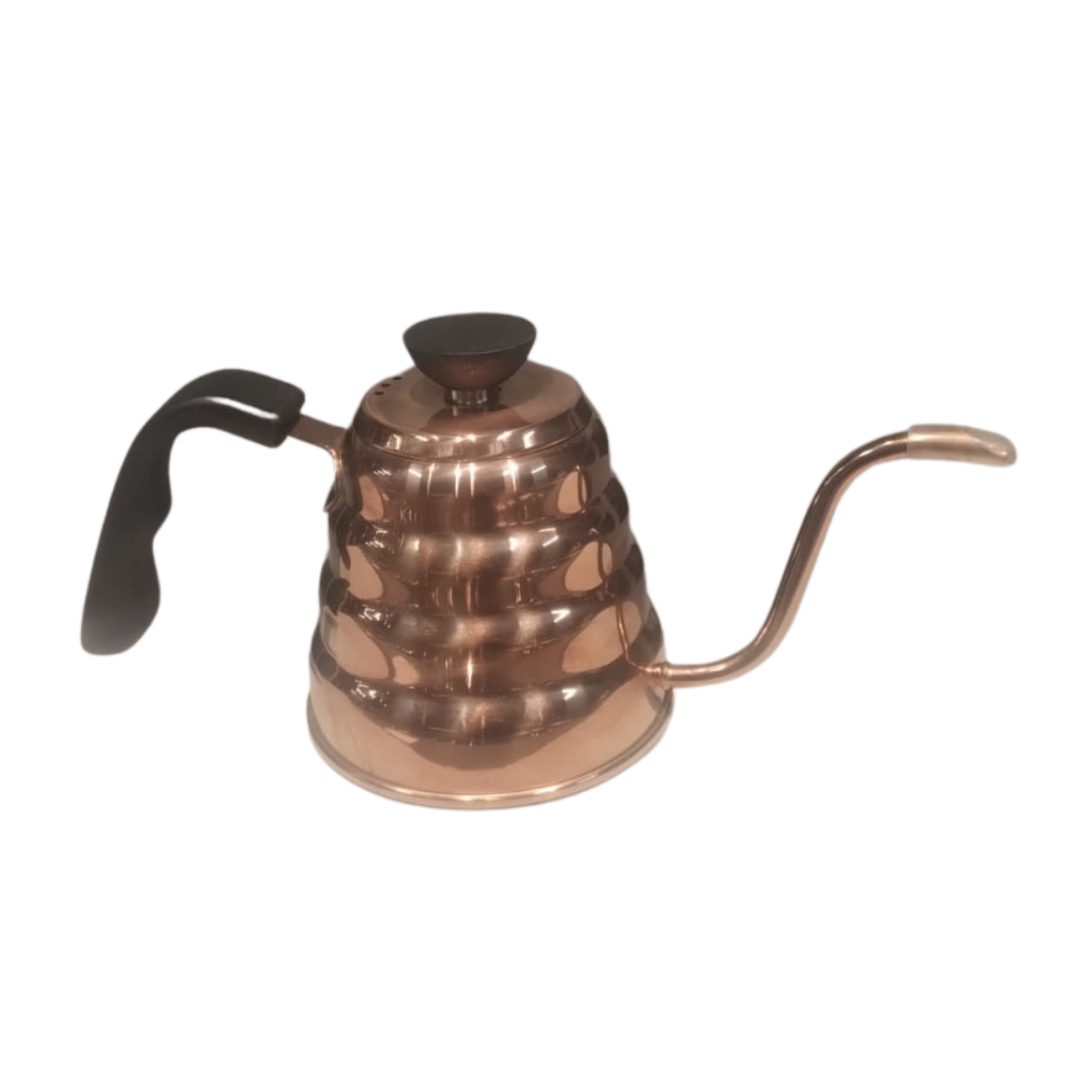 TETERA CUELLO DE GANSO ORO ROSA