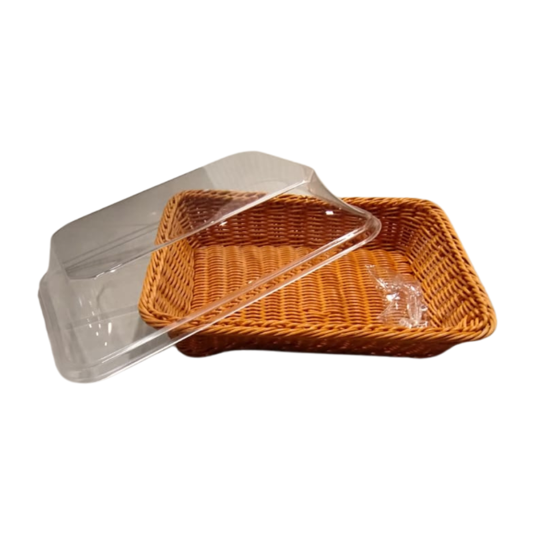 CANASTA MIMBRE PARA PAN CON TAPA