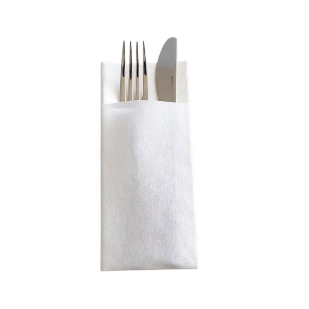 SERVILLETA KANGARO BLANCA 40X32