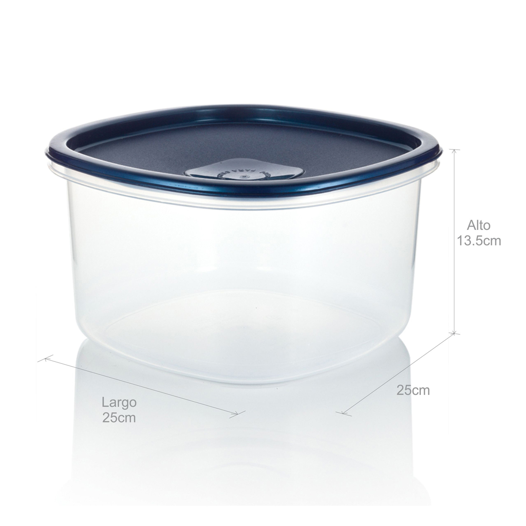 RECIPIENTE PLUS CUADRADO 4.5L ESTRA