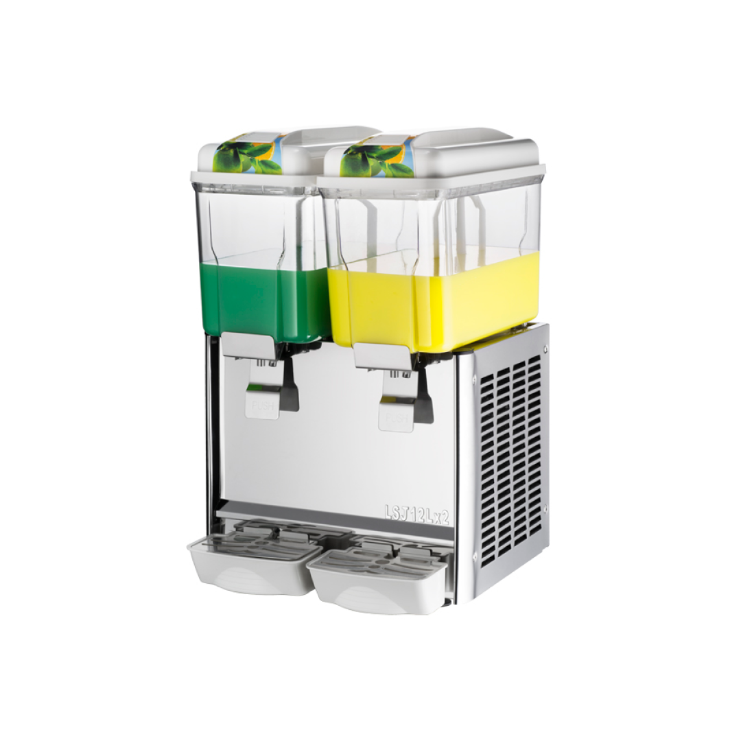 DISPENSADOR BEBIDAS 2 TANQUES 12L