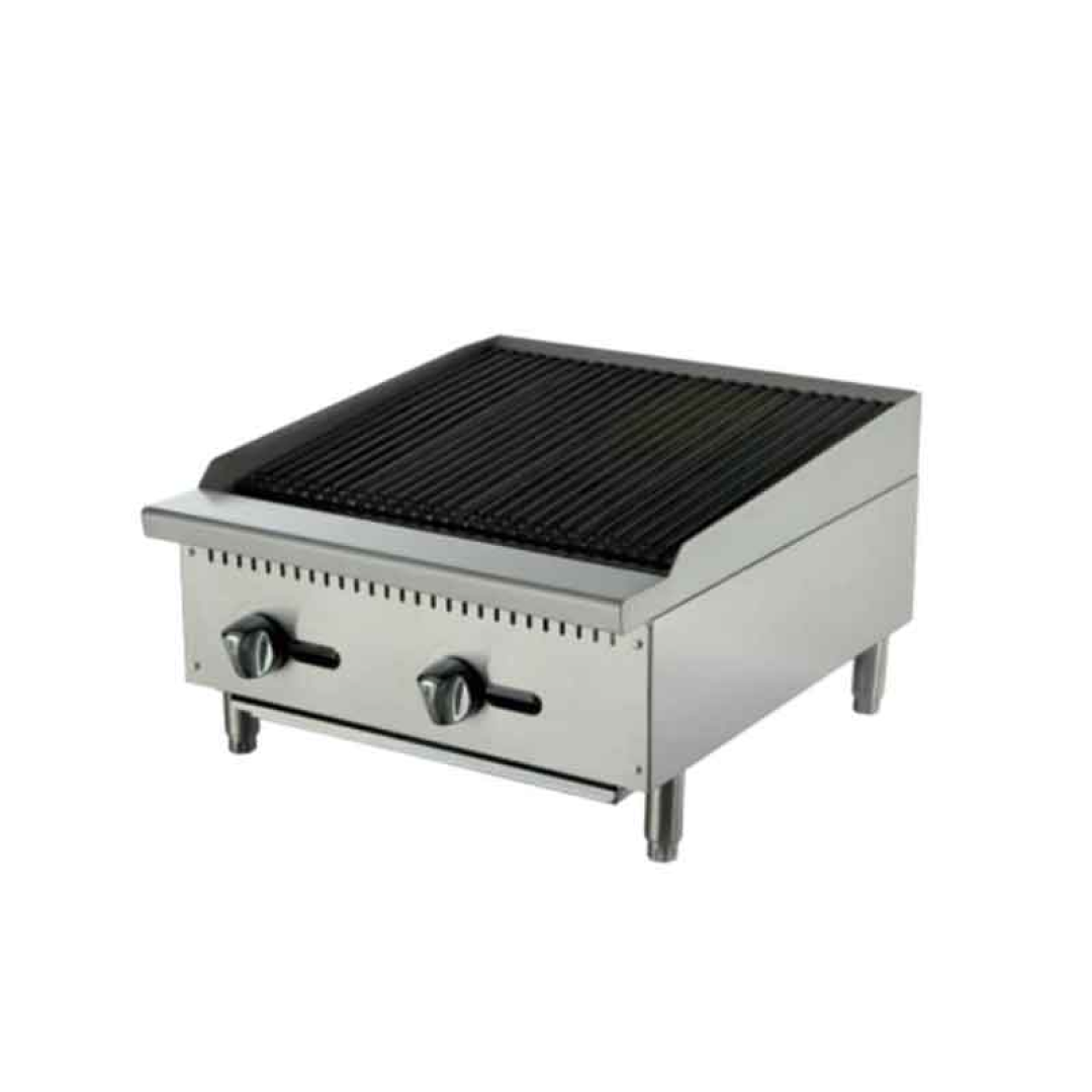 PARRILLA DE SOBREPONER GAS 2 QUEMADORES