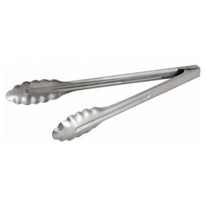 Pinza de alto tráfico de acero Winco vista lateral