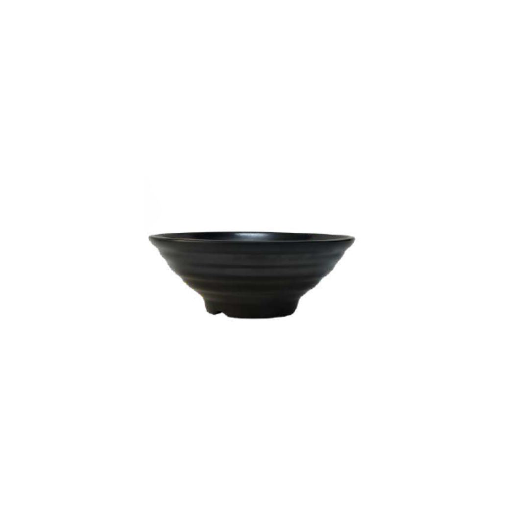 BOWL 21 CM MELAMINA NEGRA TRADE