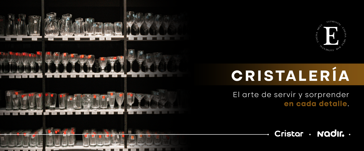 Cristalería profesional: el arte de elegir, servir y sorprender