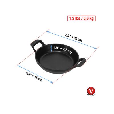 MINI CAZUELA ESMALTADO/TAPA VIDRIO 14CM