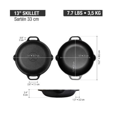 SARTEN 13"/32 PAELLERA ESMALTAD VICTORIA