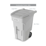 CONTENEDOR FORTE 360L ESTRA