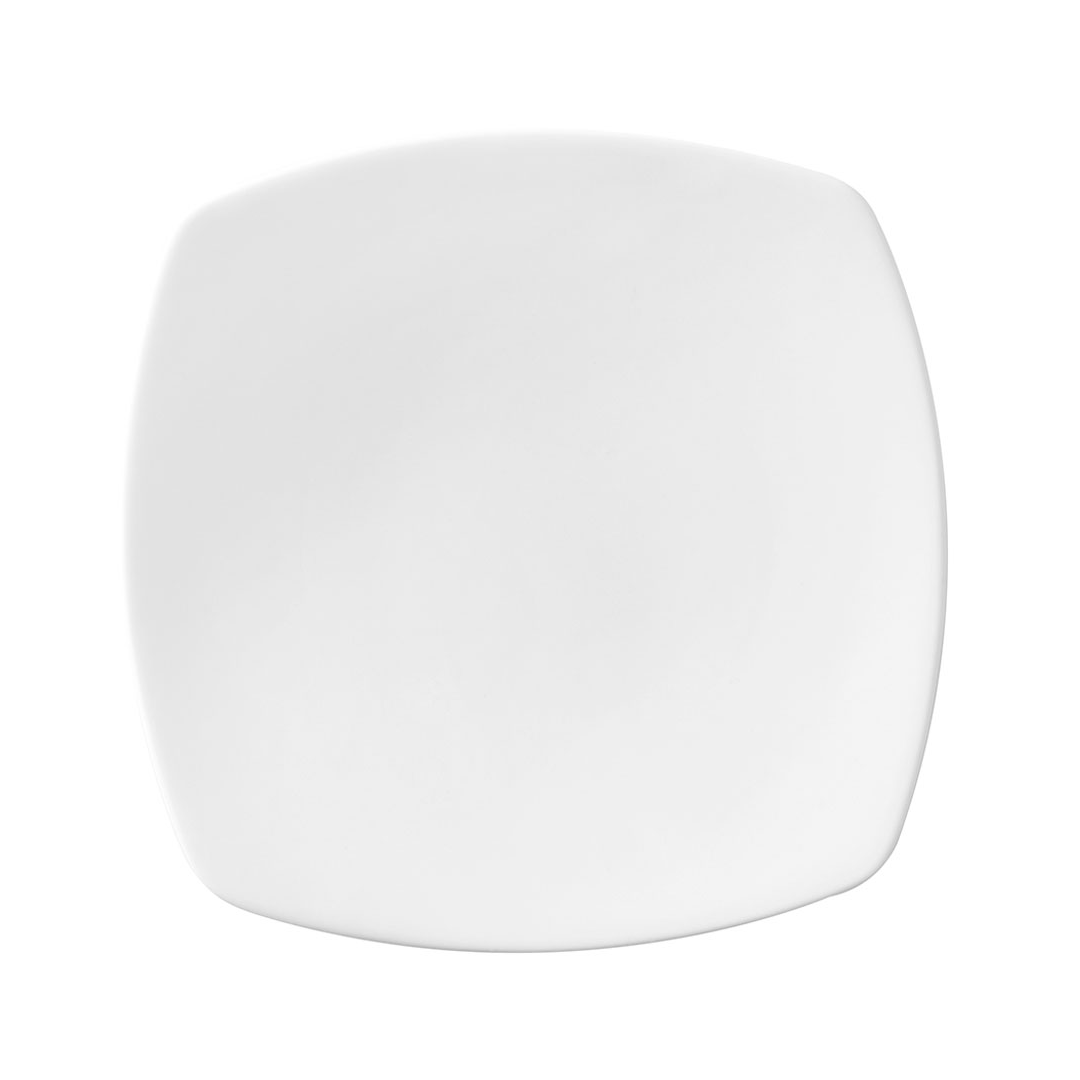 PLATO PANDO 27.5CM CUADR CORONA