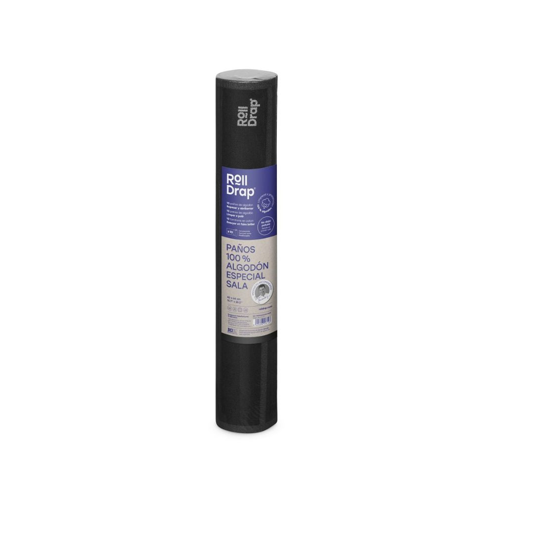 ROLL DRAP ROLLO X 10 NEGRO