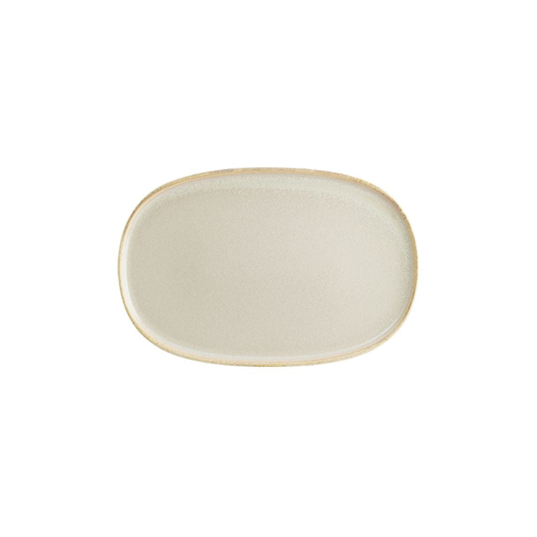 BANDEJA OVALADA SAND  34 CM VITRIF BONNA